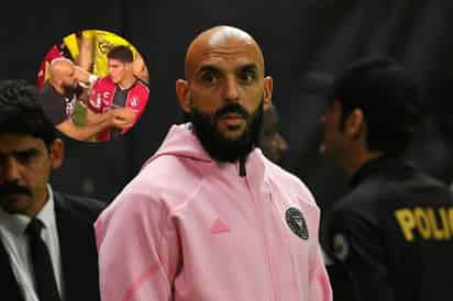 Guardaespaldas de Messi es suspendido de la Leagues Cup tras empujar a jugadores de Atlas