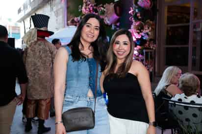 Érika Díaz y Alina Flores.