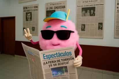 Alistan. Con su aspecto esponjoso de color rosa, “Algodonini” presentó la Feria
de Torreón 2025. ¿Qué sería de una feria
sin el delicioso algodón de azúcar? Este
dulce tradicional dará identidad a la fiesta lagunera de este año.