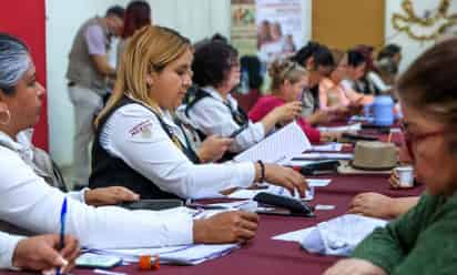 Registro mujeres bienestar. Foto: Guadalupe Miranda