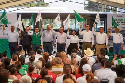 Ponen en marcha Ramos Arizpe la Ruta Estudiantil; transporte gratuito e incluyente