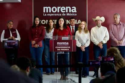 La dirigente nacional de Morena, Luisa María Alcalde, el pasado 22 de julio. EL UNIVERSAL