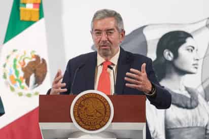 Juan Ramón de la Fuente, titular de la Secretaría de Relaciones Exteriores (SRE). Agencia EL UNIVERSAL