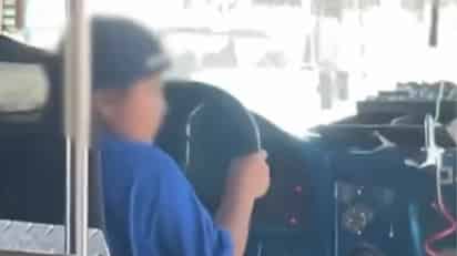 Menor de edad conduce camión de ruta en Gómez Palacio y provoca sanción