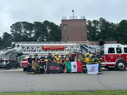 Bomberos mexicanos se certifican en EEUU vía Programa Mayday