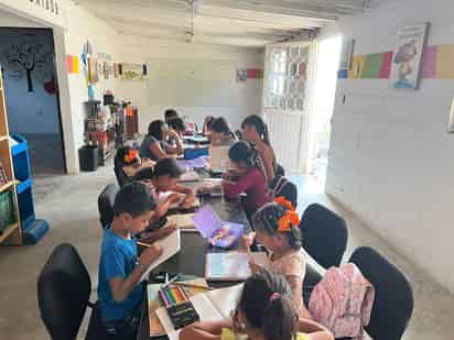 Habilitan espacio en el Centro Poder Joven del ejido La Esmeralda. 