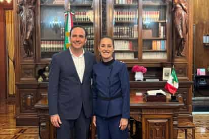 Claudia Sheinbaum y Manolo Jiménez acuerdan impulsar proyectos clave para Coahuila