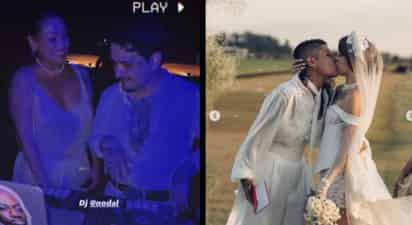 Christian Nodal dice haber pagado la boda de la hermana de Cazzu