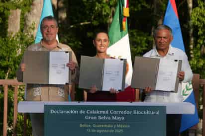 México, Belice y Guatemala anuncian Calakmul, el corredor Biocultural Gran Selva Maya