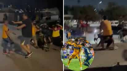 Violencia en Tigres-América y Chivas-FC Juárez: aficionados se enfrentan en partidos