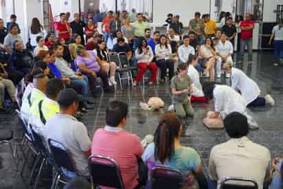 Capacita Ayuntamiento de Gómez Palacio a personal municipal en primeros auxilios