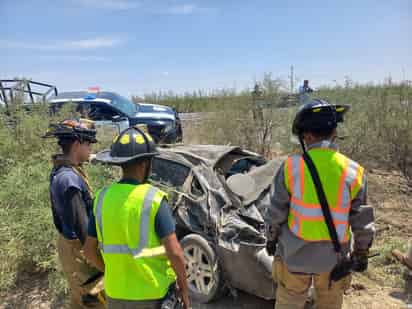 Hombre resulta lesionado tras volcadura en San Pedro