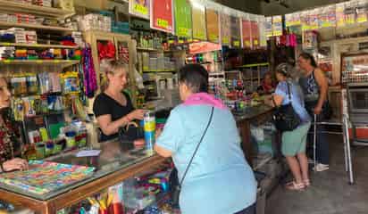 No repuntan ventas de útiles escolares, dicen comerciantes de San Pedro