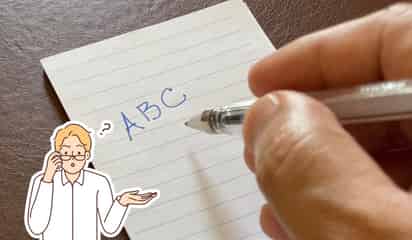 ¿Por qué hay personas que solo escriben en MAYÚSCULAS? Esto significa según la grafología
