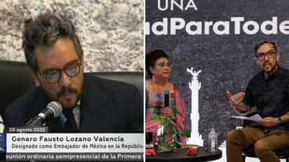 Sheinbaum justifica designación del analista Genaro Lozano como embajador de México en Italia