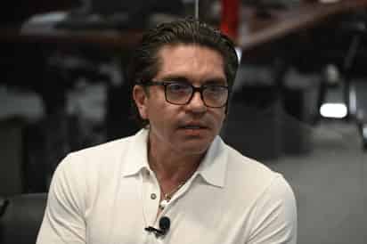 Luis Fernando Salazar, senador por Coahuila en una vista al foro de Siglo TV, el pasado 08 de agosto. EL SIGLO DE TORREÓN / Azul Contreras