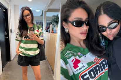 Shay Mitchell, actriz canadiense, se viraliza tras usar un jersey de Santos Laguna