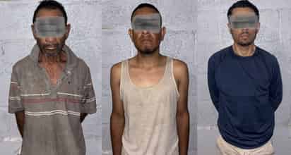 Detenidos por narcomenudeo.