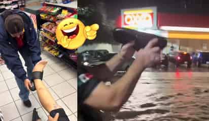 “Lord chanclazo en el Oxxo” arrasa en redes | VIDEO