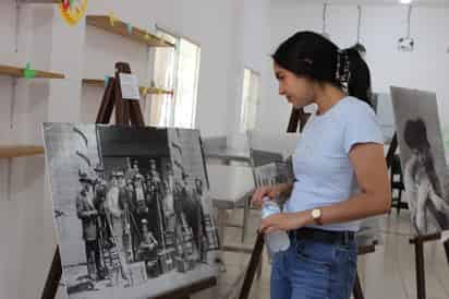 Exponen fotografías  “El México de los Abuelos” en la Casa de la Cultura de San Pedro