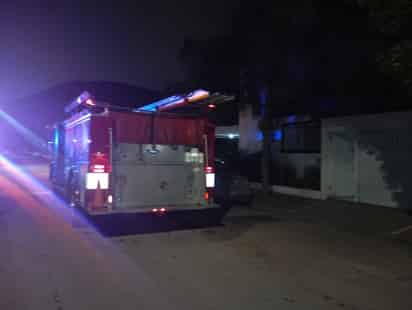 Se registra incendio en domicilio de la colonia Villa de las Flores de Lerdo