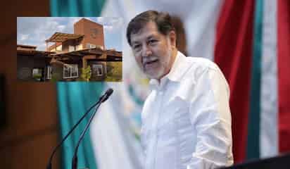 ¿Cómo luce la casa de Fernández Noroña en Tepoztlán?