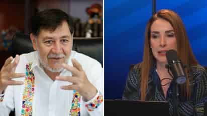 Periodista Azucena Uresti acusa a Noroña de exhibirla 'cobardemente'; niega tener departamento millonario