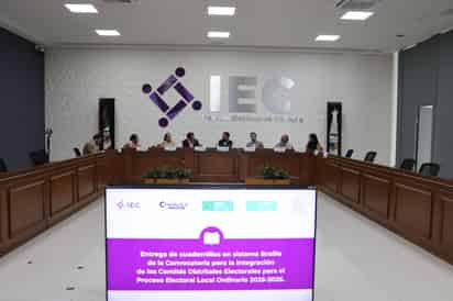 IEC de Coahuila recibe cuadernillos en Braille para elección 2025