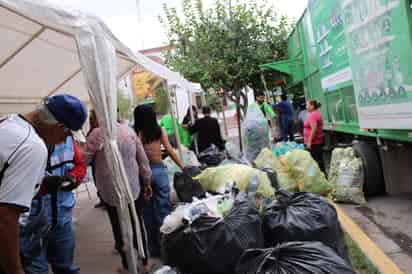 Reúnen más de 600 kilogramos en módulo de reciclaje en San Pedro