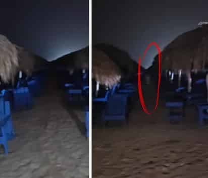 Supuesto fantasma de niña en playa Miramar  es captado en video. [Especial]