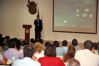 Los desarrolladores de software de ocho empresas de La Laguna presentaron sus soluciones a empresarios laguneros el pasado miércoles. (Fotografía de Julio Hernández)