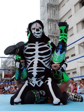 La Parka será una de las figuras de AAA que estará el jueves próximo en la Arena Olímpico Laguna de Gómez Palacio. (Notimex)