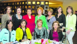 Nadia de Giacomán, Ale de Nahle, Katia de Zarzar, Linda de Zarzar, Cristina de Kawas, Esther de Mijares, Nury de Ramos, Hilda de Zarzar, Paty de Murra, Liliana de Giacomán y Sonia Zarzar.
