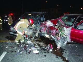 El responsable del accidente fue un menor de 15 años que conducía en sentido contrario y bajo los efectos del alcohol. 