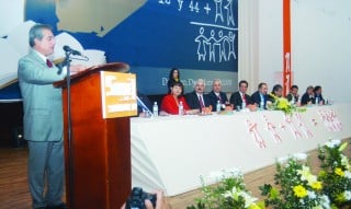 Ayer inició el Congreso Extraordinario del Sindicato Nacional de Trabajadores de la Educación.