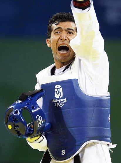 Guillermo Pérez se suma a la lista de medallistas mexicanos en taekwondo, que en total suman ya 10 medallas en juegos olímpicos. (AP)