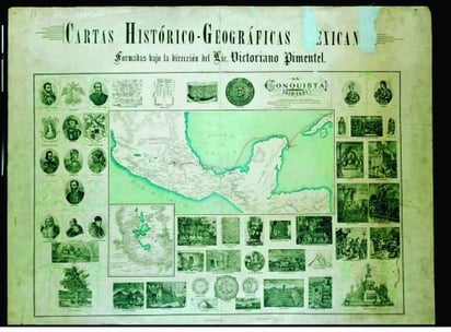 El acervo cartográfico comprende documentos de los siglos XVII al XX, entre mapas, planos urbanos y arquitectónicos, vistas y croquis de muy diversos temas.