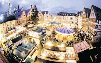 Sabrás que estás en Alemania cuando escuches el repiqueteo de las campanas. Y es que de Norte a Sur del país, la celebración de la Navidad se hace con bombo y platillo. (Fotografías de El Universal)

