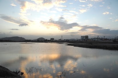 El Instituto Mexicano de Tecnología del Agua estudia los beneficios que trajo la reciente avenida del Nazas al manto acuífero de la región. En la imagen se aprecia un aspecto del río cuando llevaba agua hace tres meses. (Fotografía de Ramón Sotomayor)