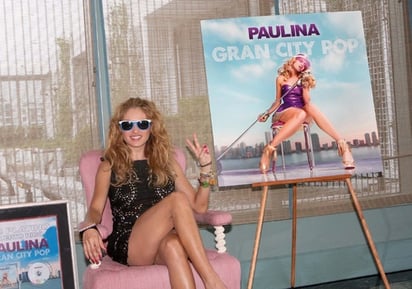 Ya está lista. Paulina Rubio regresará a Guadalajara en los siguientes días para cantar en el Blue Colash.  