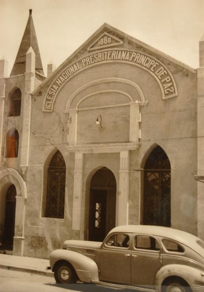 Evolución. La primera remodelación que sufrió el templo inicial de Príncipe de Paz fue en el año de 1939.
Luego su segunda y última remodelación ocurrió en el año de 1974.