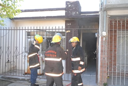 Apagan. El incendio fue controlado rápidamente.