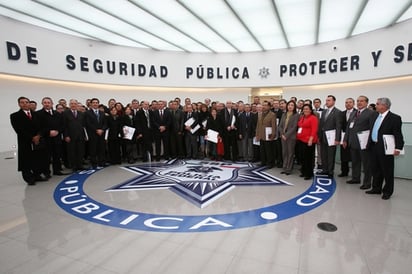 De visita. Embajadores y cónsules de México visitaron el Centro Nacional de Inteligencia de la Policía Federal. 