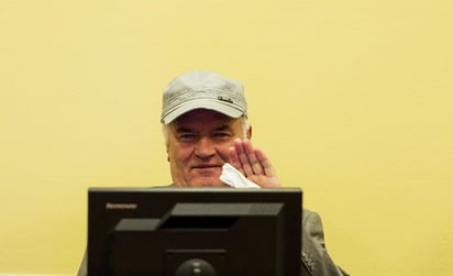 La Haya. El exlíder militar Ratko Mladic comparece ante el Tribunal Penal Internacional para la antigua Yugosavia (TPIY).  