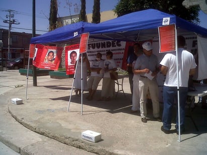 Piden iniciativa. Miembros de la organización pidieron mayor conciencia de parte de la ciudadanía y las autoridades en general.