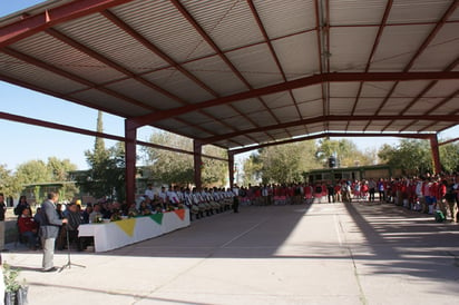Plantel. Celebra aniversario la Escuela Secundaria General Número 1, Lázaro Cárdenas del Río, del ejido El Porvenir de Arriba.