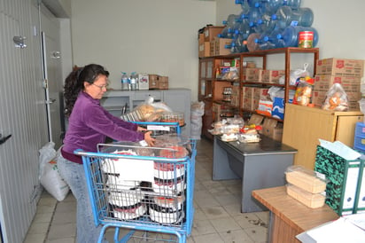 Piden apoyo. Cáritas de Gómez Palacio hace un llamado a la ciudadanía a seguir aportando para los que no tienen qué comer.