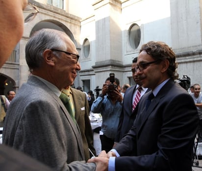 Saludo.Gabriel Quadri se reunió con socios del Colegio de Ingenieros Civiles de México.