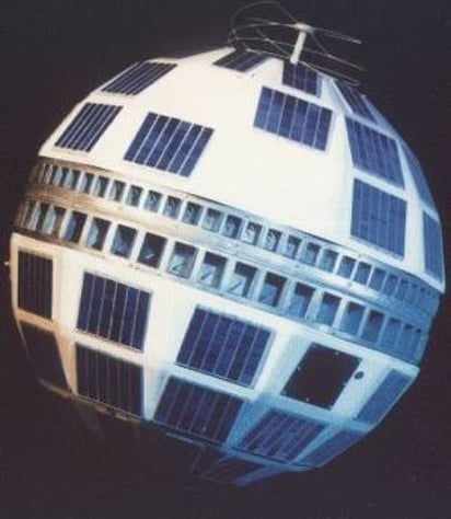 Telstar, el primer satélite de telecomunicaciones comercial del mundo. ARCHIVO