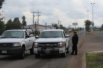 Operativos. Los retenes implementados por la Policía Estatal, DEI y agentes municipales han inhibido a los delincuentes.